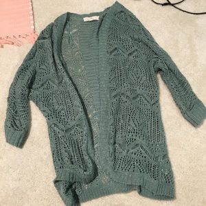green cardigan!